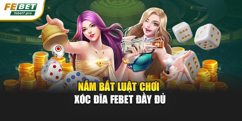 Nắm bắt luật chơi xóc đĩa Febet đầy đủ
